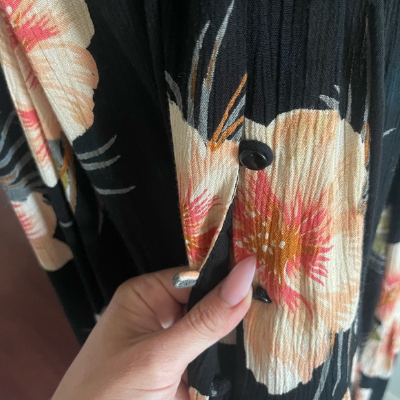 Volcom - Floral - Dress, Cover-Up, Robe - Picture 4 of 10